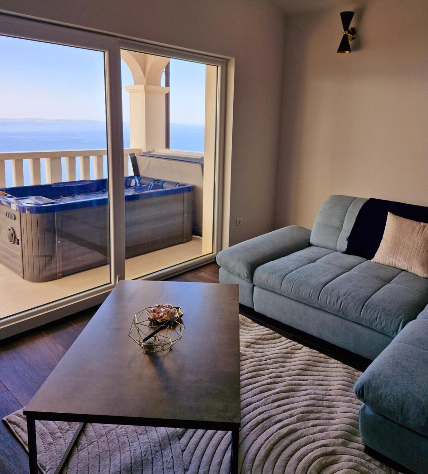 Sea View Luxury Apart Hotel Villa Conte With Swiming Pool And Romantic Spa Ποντστράνα Εξωτερικό φωτογραφία
